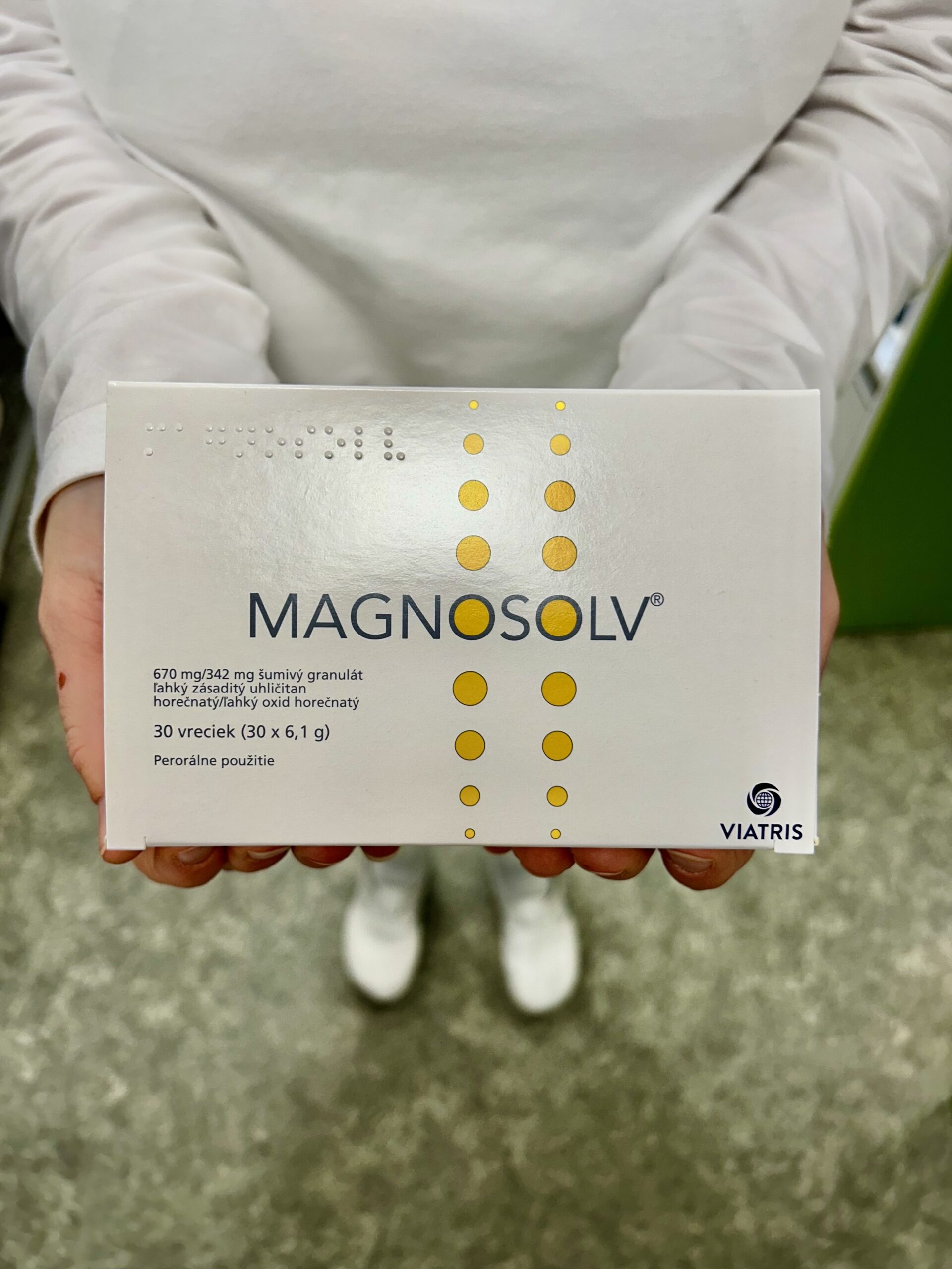 Balení léku Magnosolv