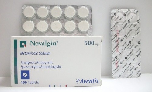 Balení léku Novalgin