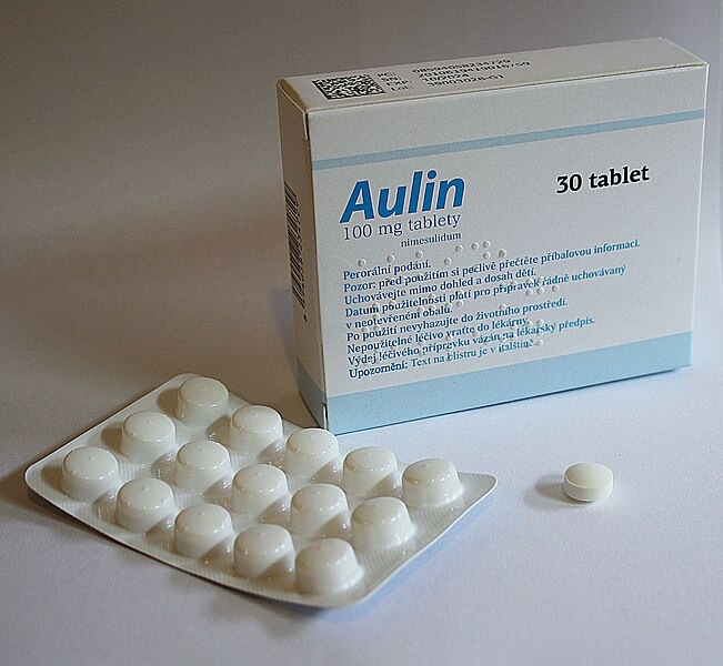 Balení léku Aulin